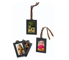 Set of 4 Extra Hanging Frames Ornaments for Family Tree Size 2"x3"