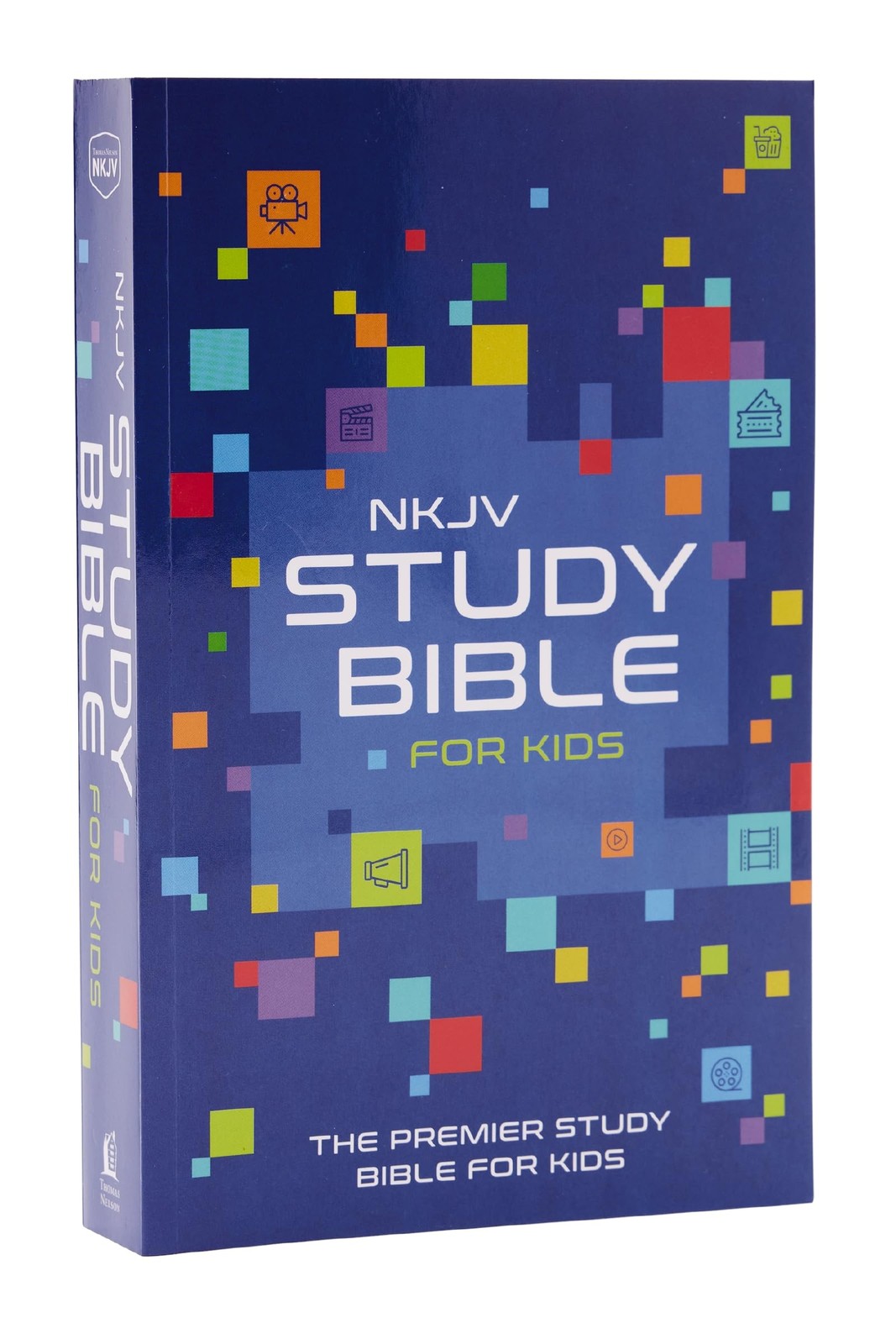 Thomas Nelson NKJV Study Bible for Kids, Softcover: The Premier Stud (Tascabile)