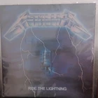 Metallica, Ride the Lightning, 1984 Metal Vinyl LP by Megaforce Records, MRI 769