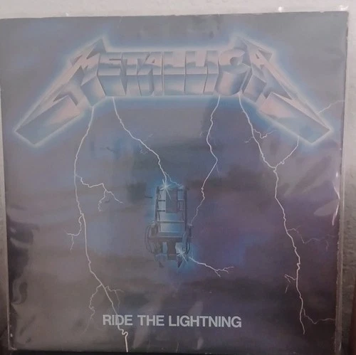Metallica, Ride the Lightning, 1984 Metal Vinyl LP by Megaforce Records, MRI 769