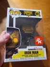 Funko Pop Marvel Gamerverse Midnight Suns IRON MAN # 981 2K Bobble Head READ