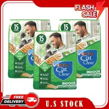 3 Pack Purina Cat Chow Indoor Healthy Weight Hairball Dry Cat Food With Chicken