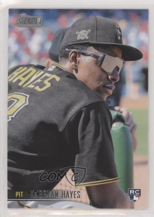 2021 Topps Stadium Club Ke'Bryan Hayes (Vertical In Dugout) #212 12yr