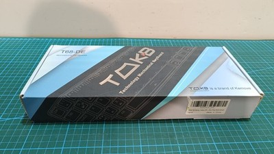 Kemove T68-DE Black Wired Blue Switch Mechanical Gaming Keyboard _0,9_6