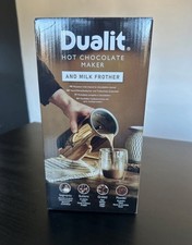 Image of Dualit Handheld Hot Chocolate Maker & Milk Frother 340ml -Black NEW