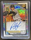 2024 Bowman Paul Skenes Chrome Prospect Auto Mini Diamond Refractor #/100
