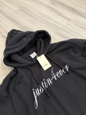 Vetements AW16 Justin4Ever 11-inch Gun Club Chain Hoodie NWT S