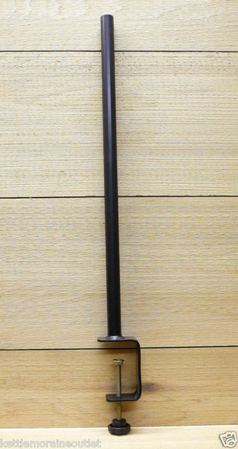 Erva Deck Railing Mount Pole Clamp Mount Bird Feeders Or Plants