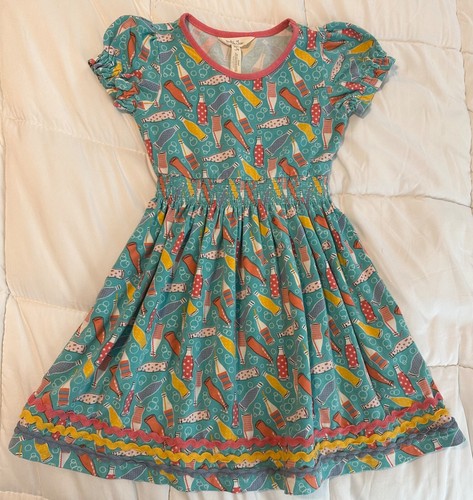 Matilda Jane Wonderment Soda-Lightful Dress Girls Size 6