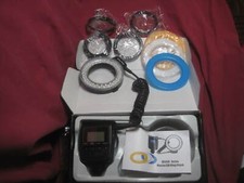 New RF-550D Marco LED Ring Flash RF550D for Nikon Canon Olympus DSLR Cameras