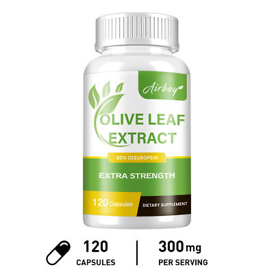 Olive Leaf Extract 300mg-Heart Health,Blood Pressure Supplement-50% Oleuropein