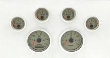 6 Gauge Gps Speedometer Dash Set Street Rod Hot Rod Universal Tan 6 Gauge Gps Speedometer Dash Set Street Rod Hot Rod Universal Tan