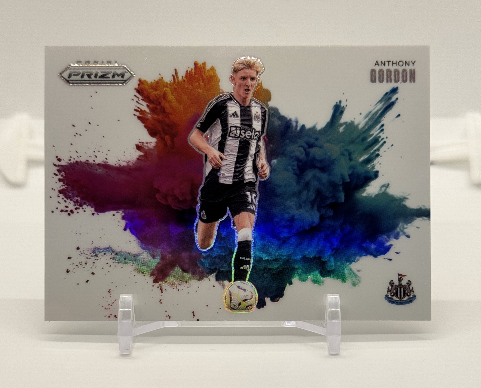 2024-25 Panini Prizm Premier League Anthony Gordon Newcastle Color Blast SSP