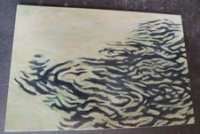 postcard art invitation Janis Goodman Ebb & Flow paintings 2004 Washington DC
