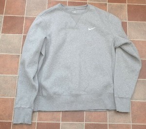 Nike Jumper Retro Bluza Crewneck Grey Size Medium | eBay