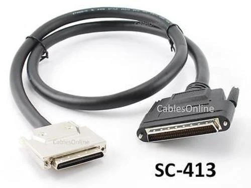 Câble SCSI 68 Pins Mâle-Mâle 5 Mètres - Haute Longueur, Occasion
