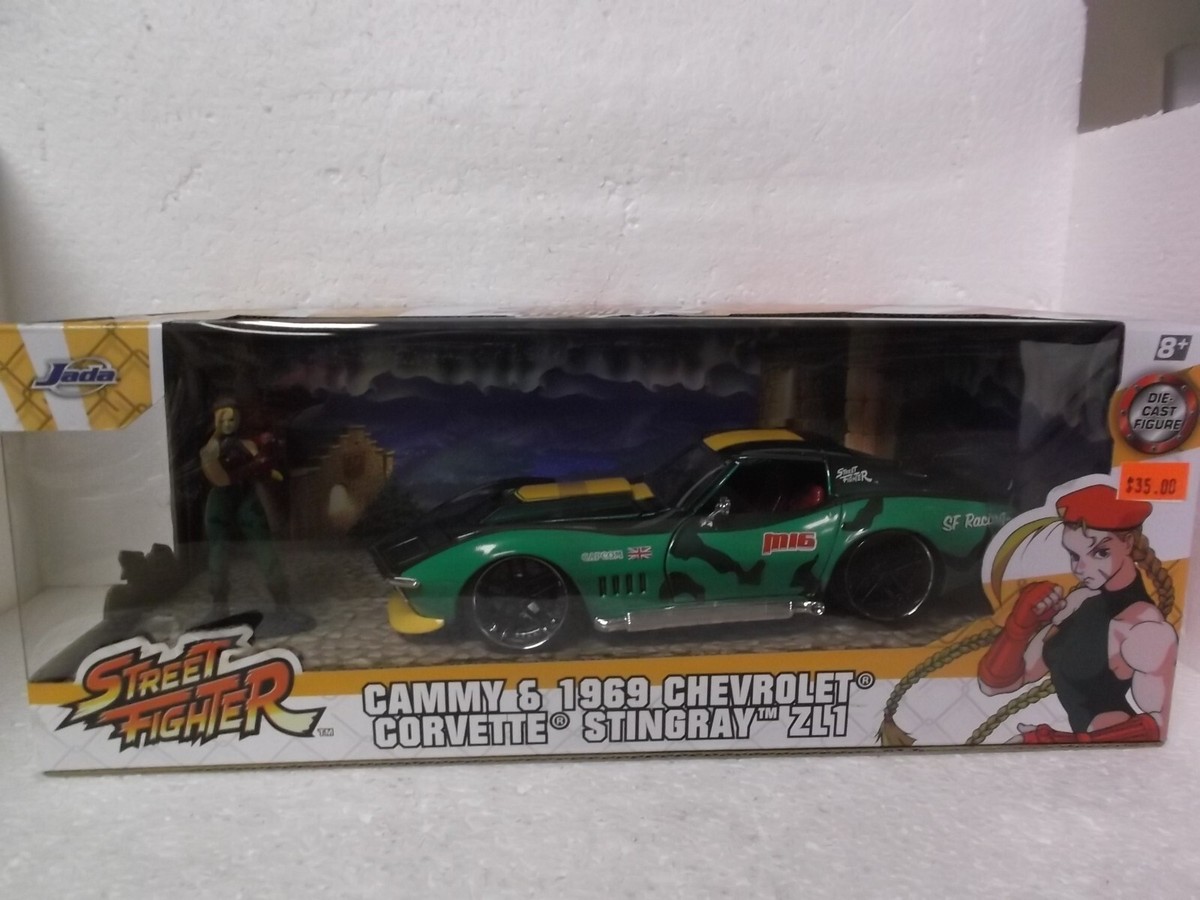 JADA STREET FIGHTER CAMMY & 1969 CHEVROLET CORVETTE STINGRAY ZL1 1