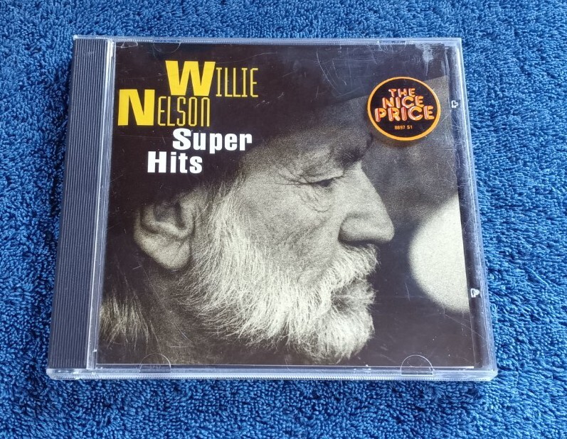 Super Hits by Willie Nelson CD On The Road Again Always On My Mind Blue Eyes