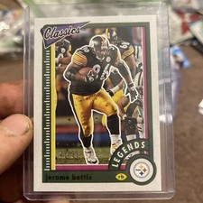 2022 Classics H2 Legends Jerome Bettis #d /99 Red Back #115 MINT