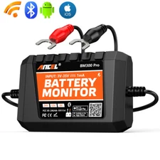 6V 12V 24V Battery Load Tester Analyzer Car Battery Health Monitor Bluetooth 5.3