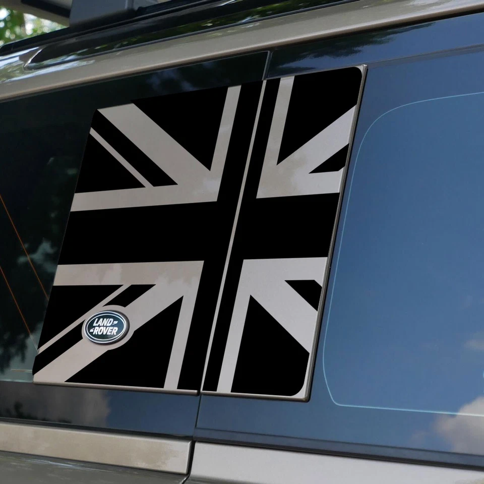New Land Rover Defender 110 Matte Black Side Panel Vinyl Sticker Decal - Image 3 of 4