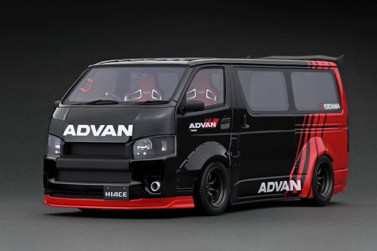 1:18 Toyota Hiace TSD Works -- ADVAN -- Ignition Model IG2805 | eBay