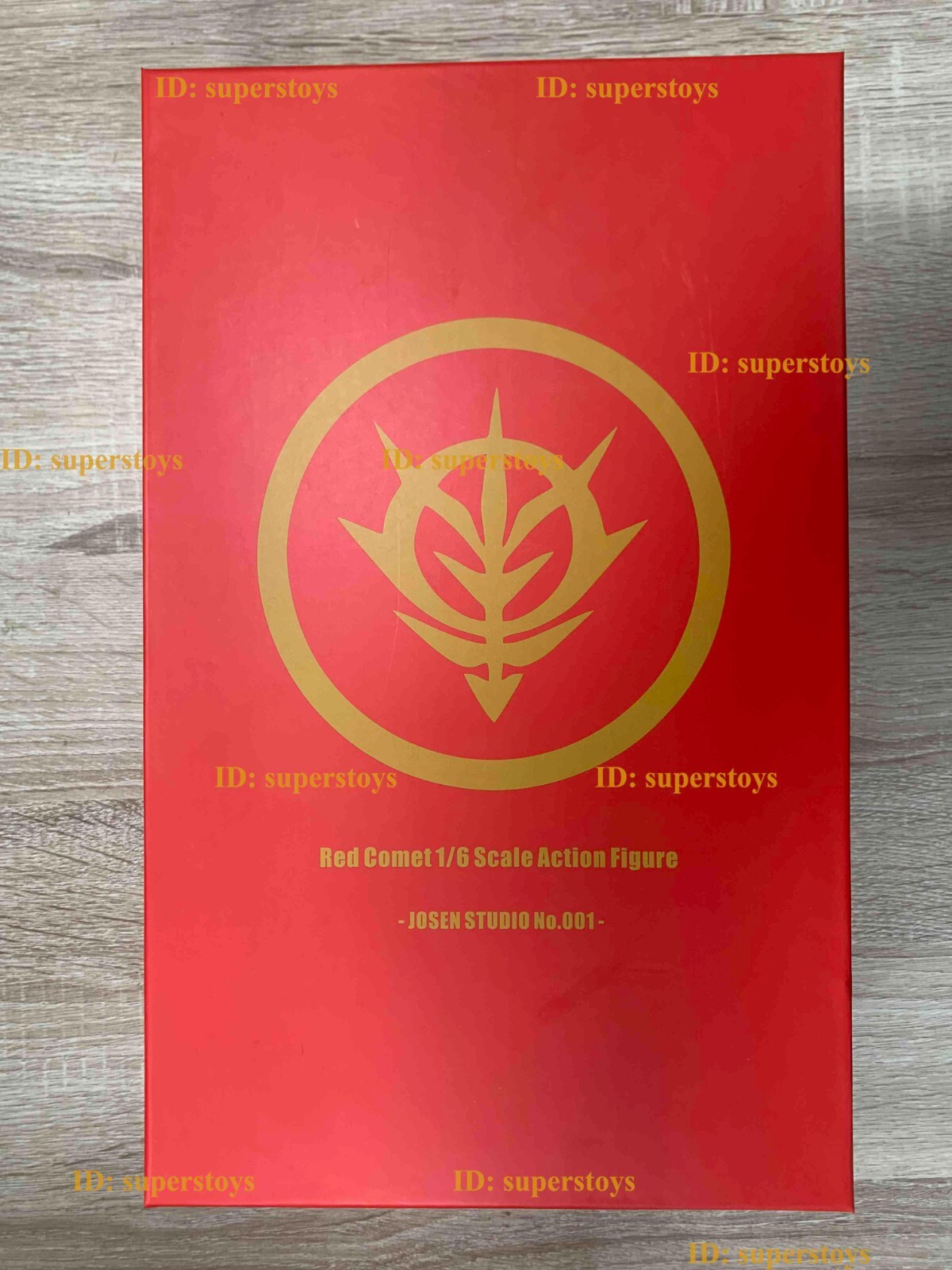 Figura de acción masculina coleccionable cometa rojo josen studio js001 1/6 modelo juguete