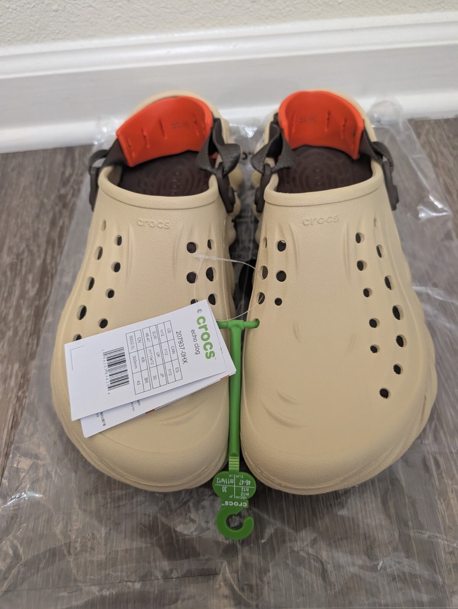 Unisex Clogs Crocs Echo Clog Sesame 207937 M‎ 10/W 12 Unisex Clogs‎ Crocs Echo Clog Sesame 207937 M 10/W 12 main image 3