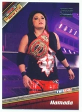 HAMADA "SILVER PARALLEL CARD #53 /30" TNA NEW ERA 2010