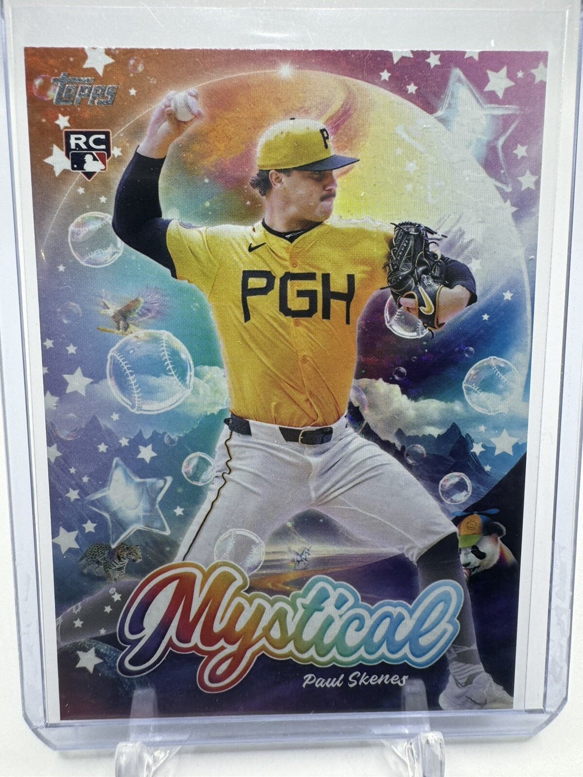 2024 Topps Update #MYS-27 Paul Skenes RC MYSTICAL INSERT Pittsburgh Pirates