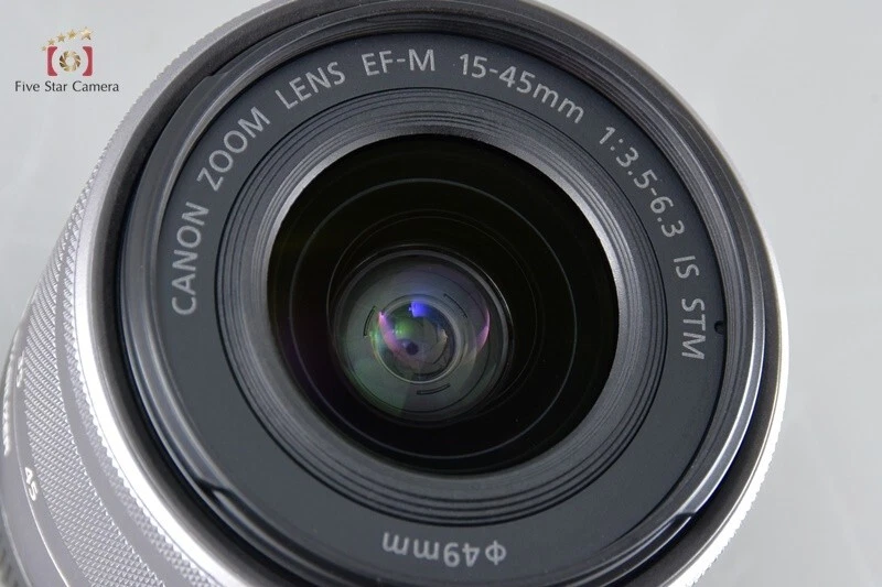 Excelente!! Canon EF-M 15-45 mm f/3,5-6,3 IS STM plateado Foto 4 de 4