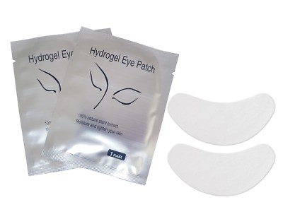Augenpads Hydrogel fusselfrei Wimpernverlängerung Silk Mink Lashes Seidenwimpern