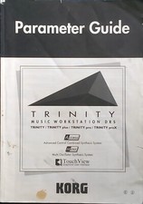 KORG Trinity Workstation Synthesizer Original Parameter Guide Owner's Manual 2.