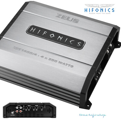 Hifonics 4-Kanal 1400 Watt RMS EXTREME digital Verstärker Zeus ZXT1400/4