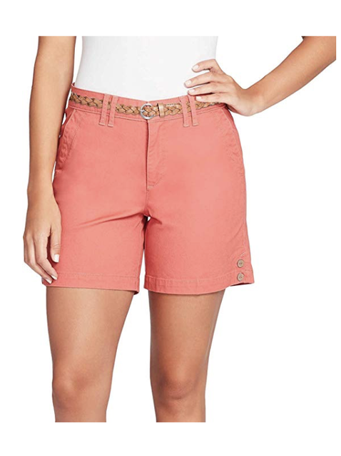 gloria vanderbilt violet shorts