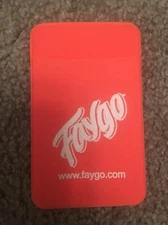 Cell Phone 3M Adhesive Credit Card, ID, Business Card, Etc Holder - Faygo - New!