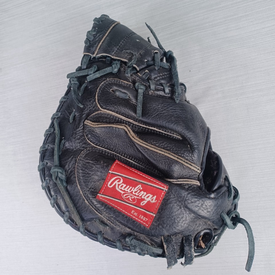 Rawlings Catchers Mitt Glove RCM30TMD 33" Lite Toe RHT Black Tan