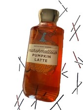 Bath  Body Works Marshmallow Pumpkin Latte Shower Gel Body Wash 10 oz