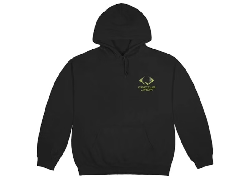 Толстовка с капюшоном Travis Scott Cactus Jack Gamer I Черная CJFN-HS28 Мужская размер S-2XL 23190₽