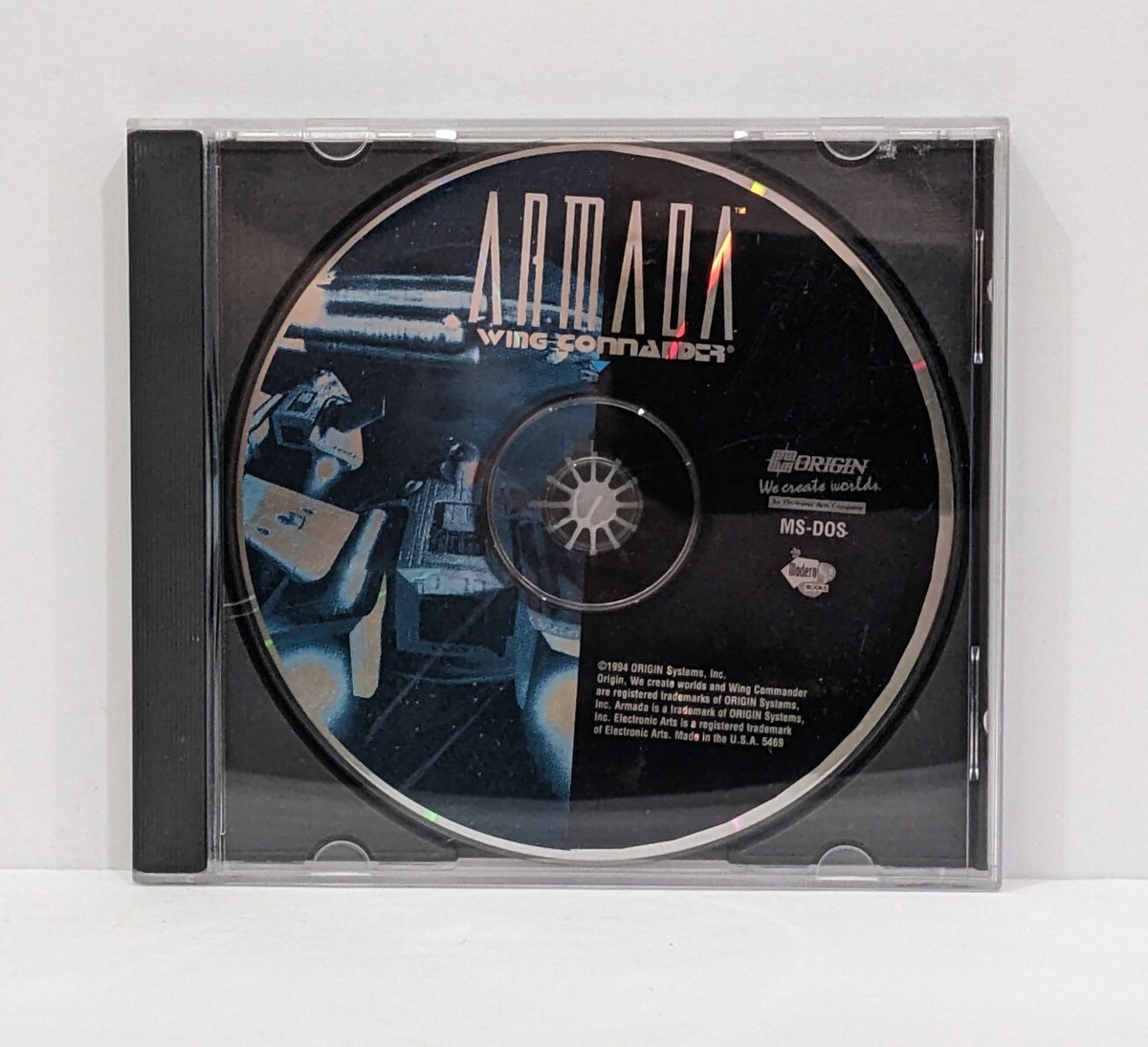 Armada Wing Commander PC Space Strategy Video Game 1994 Disc Only