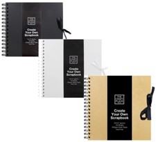 Scrapbook Kraft Square Craft Gift Idea Photos Album Create Making Best Memories
