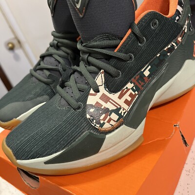 RARE🔥 Nike AIRZOOM Freak 2 Ashiko Basketball Shoes Sz US 7 DC9853