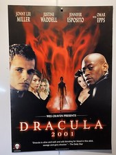 Dracula 2001. Jonny Lee Miller. Original UK Video Poster.