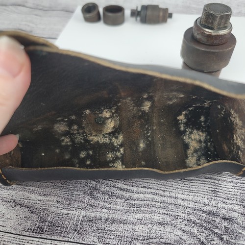 Vintage Greenlee Nº Juego de perforadores 735 Conducto 1 1/4"-1"-3/4"-1/2 Knockout con estuche - Imagen 9 de 15