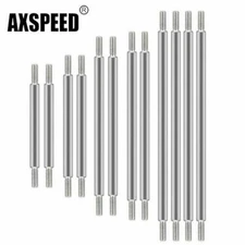 12Pcs Stainless Steel Chassis Link Rod Linkage Set For TRX-6 G63 1/10 RC Crawler