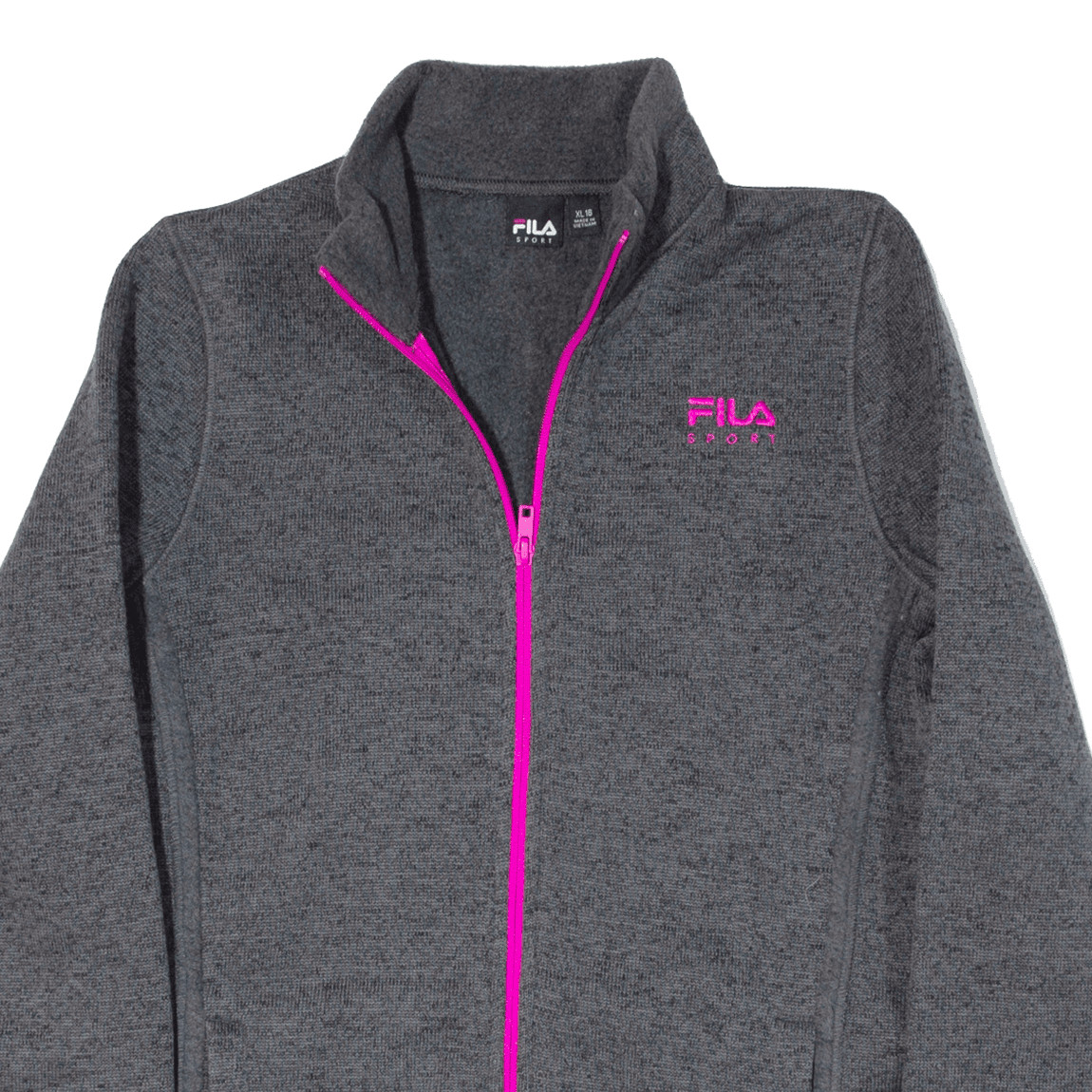 FILA Giacca Pile Grigio Ragazza 16 anni