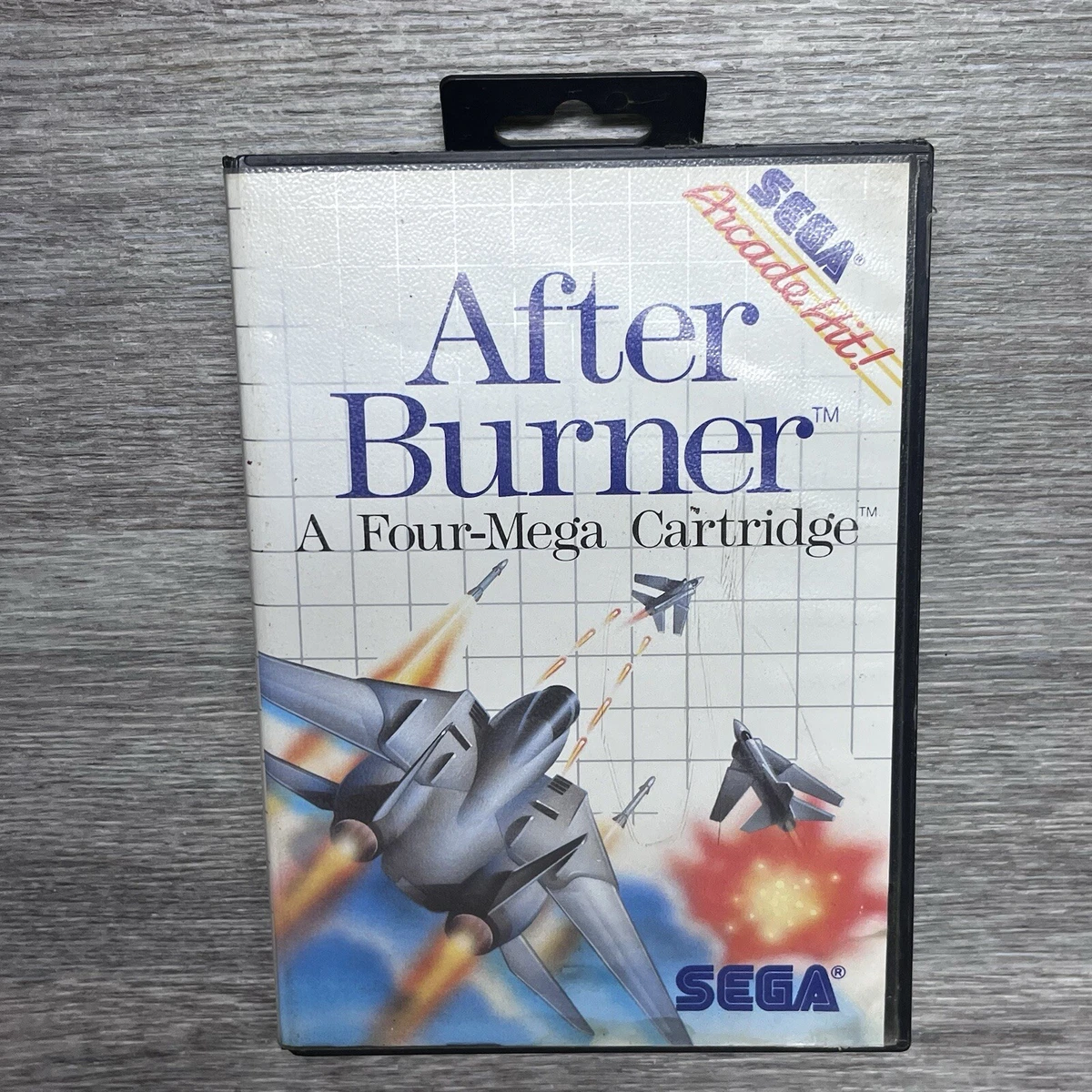 セガ マークIII AFTER BURNER & ALETEセット SEGA After Burner Video