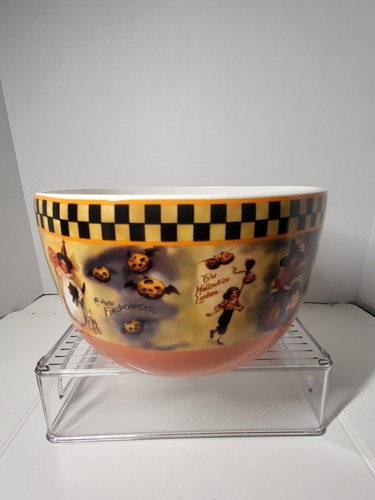 Bethany Lowe HALLOWEEN CANDY BOWL 9 1/4" x 5 1/2" - Picture 2 of 9
