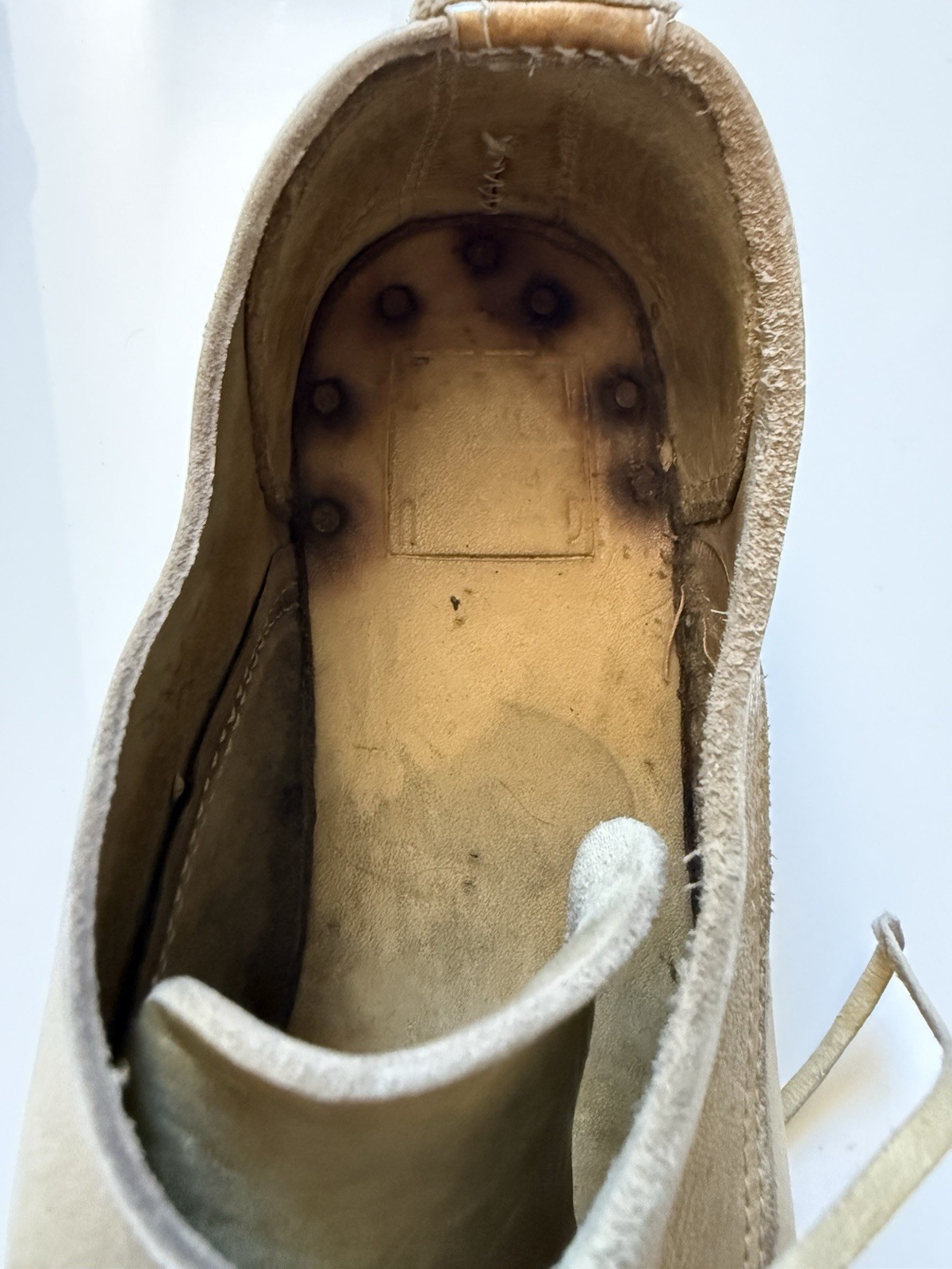 Guidi Open Toe Oxford Lace Ups IT36 Rare Tan/Beige Leather image 10