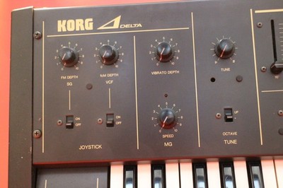 Vintage Korg Delta DL50 String Synthesizer Analog Synth Dl-50 379